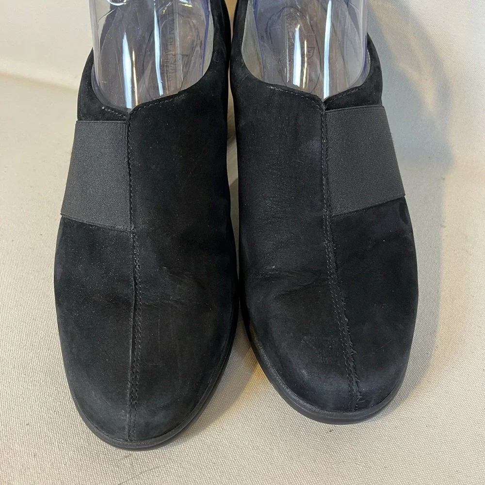 Waldlaufer Women's Black Suede Shoe 9.5 Comfort Supportive Style‎ Work Going Out